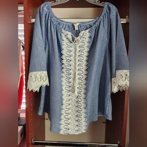 Denim Top
